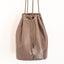Handmade brown smooth leather backpack Linda Ibiza